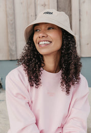 Essential Embroidered Bucket Hat