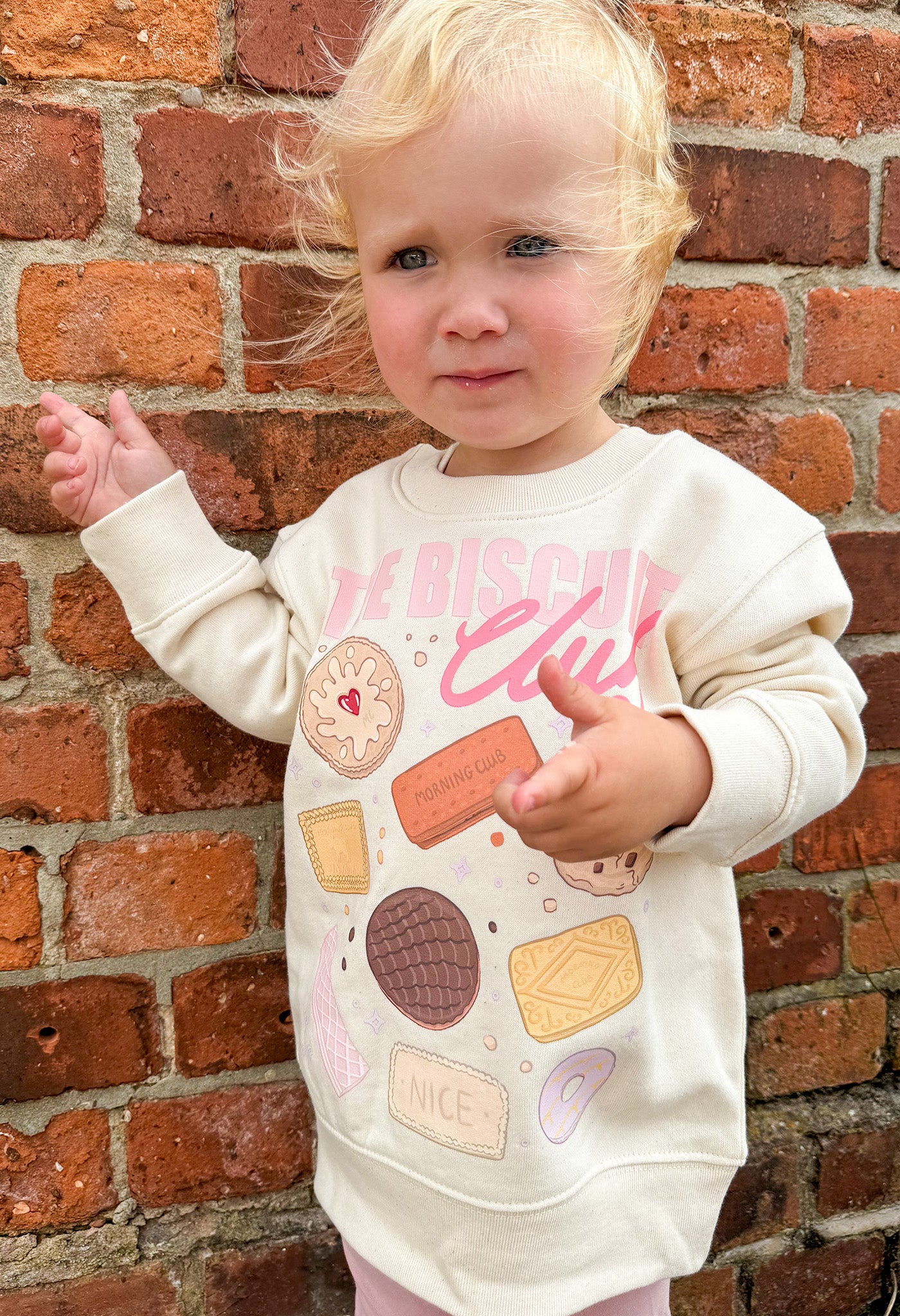 Biscuit Club Organic Cotton Childrens Sweatshirt