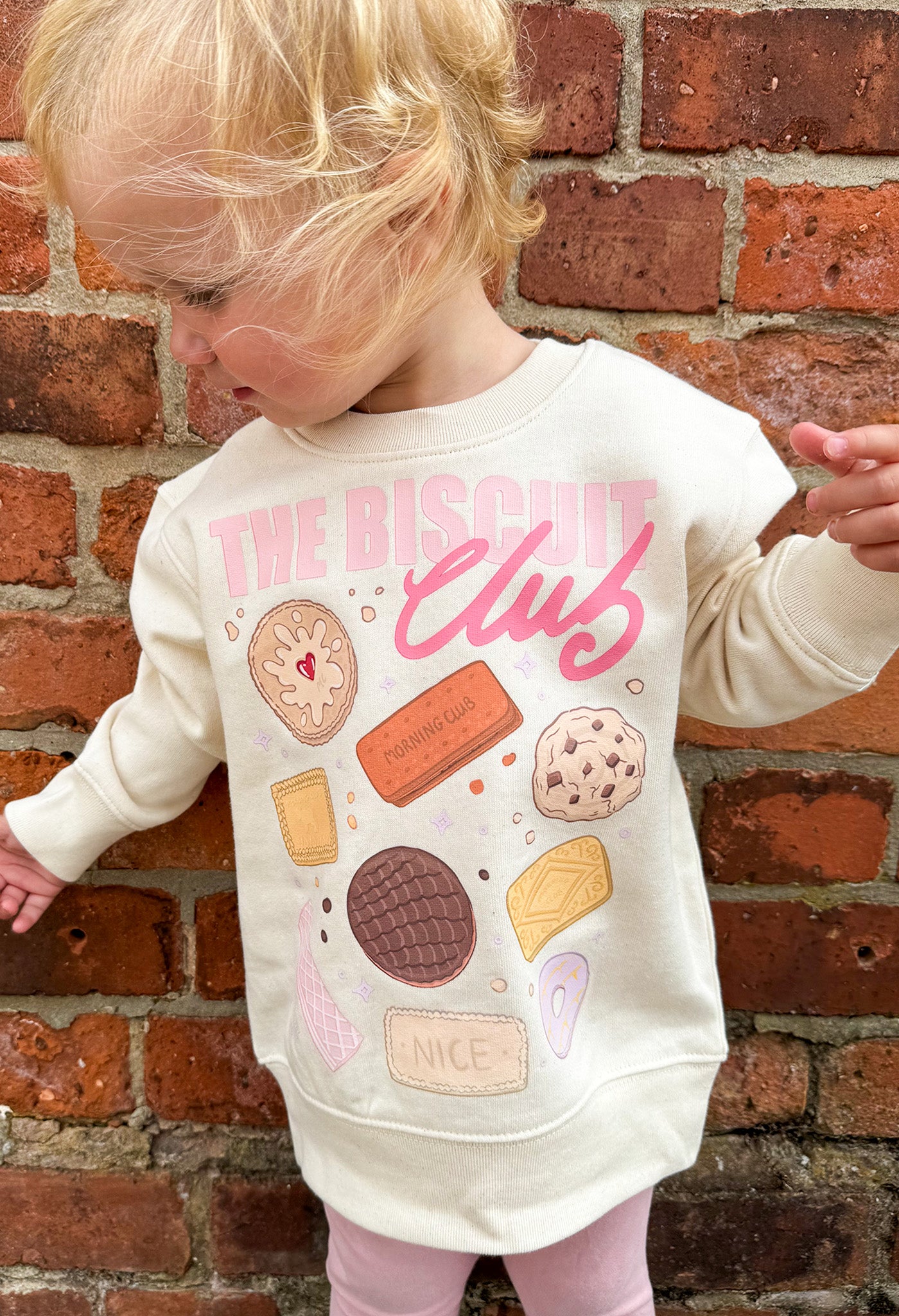 Biscuit Club Organic Cotton Childrens Sweatshirt