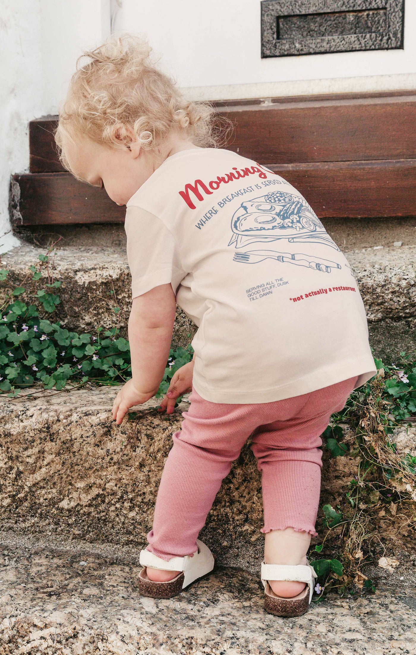 Breakfast Fry-Up Organic Cotton Childrens T-Shirt