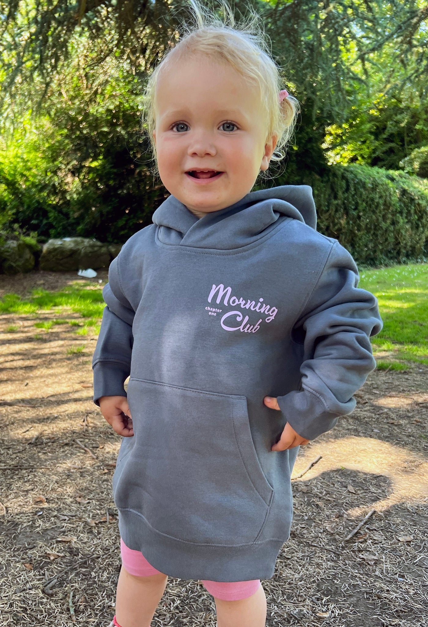 Chapter One Oversized Organic Cotton Childrens Hoodie