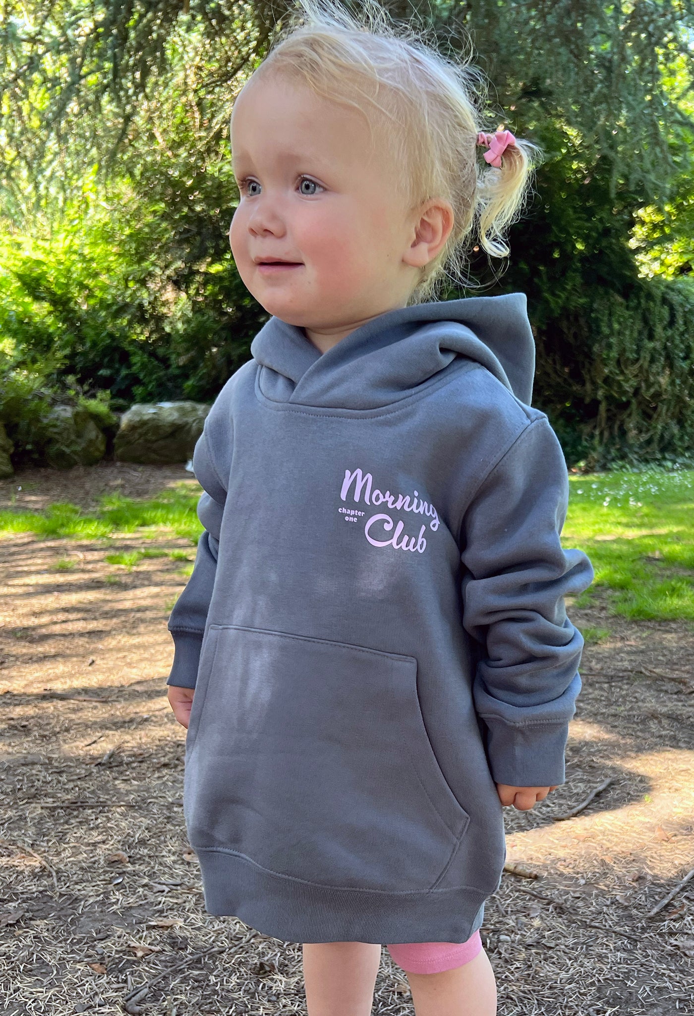 Chapter One Oversized Organic Cotton Childrens Hoodie