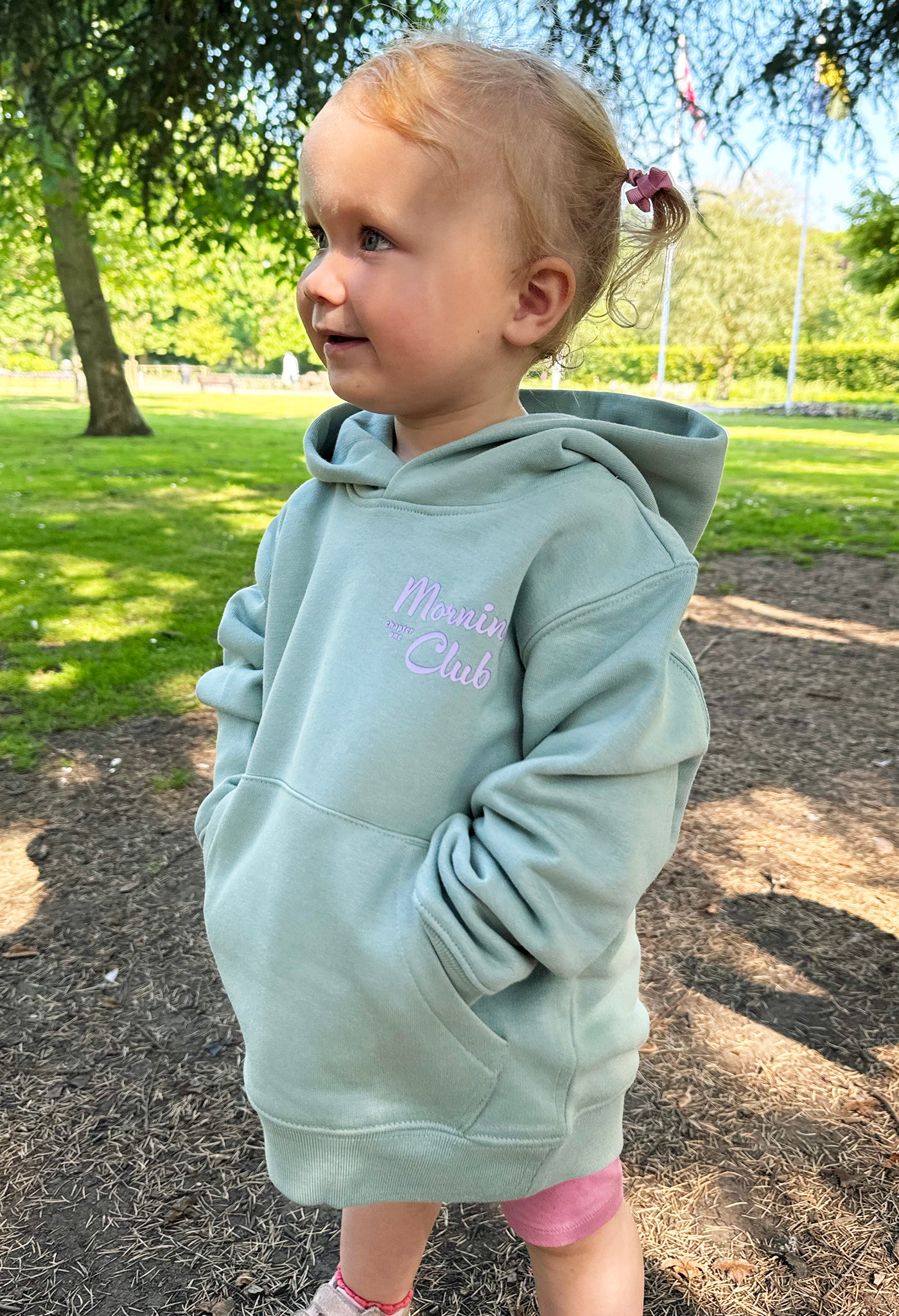 Chapter One Oversized Organic Cotton Childrens Hoodie