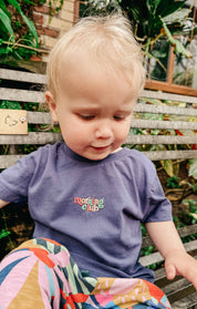 Essential Embroidered Organic Cotton Childrens T-Shirt