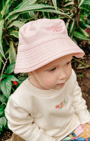 Essential Embroidered Childrens Bucket Hat