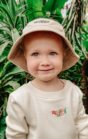 Essential Embroidered Childrens Bucket Hat