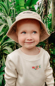 Essential Embroidered Childrens Bucket Hat