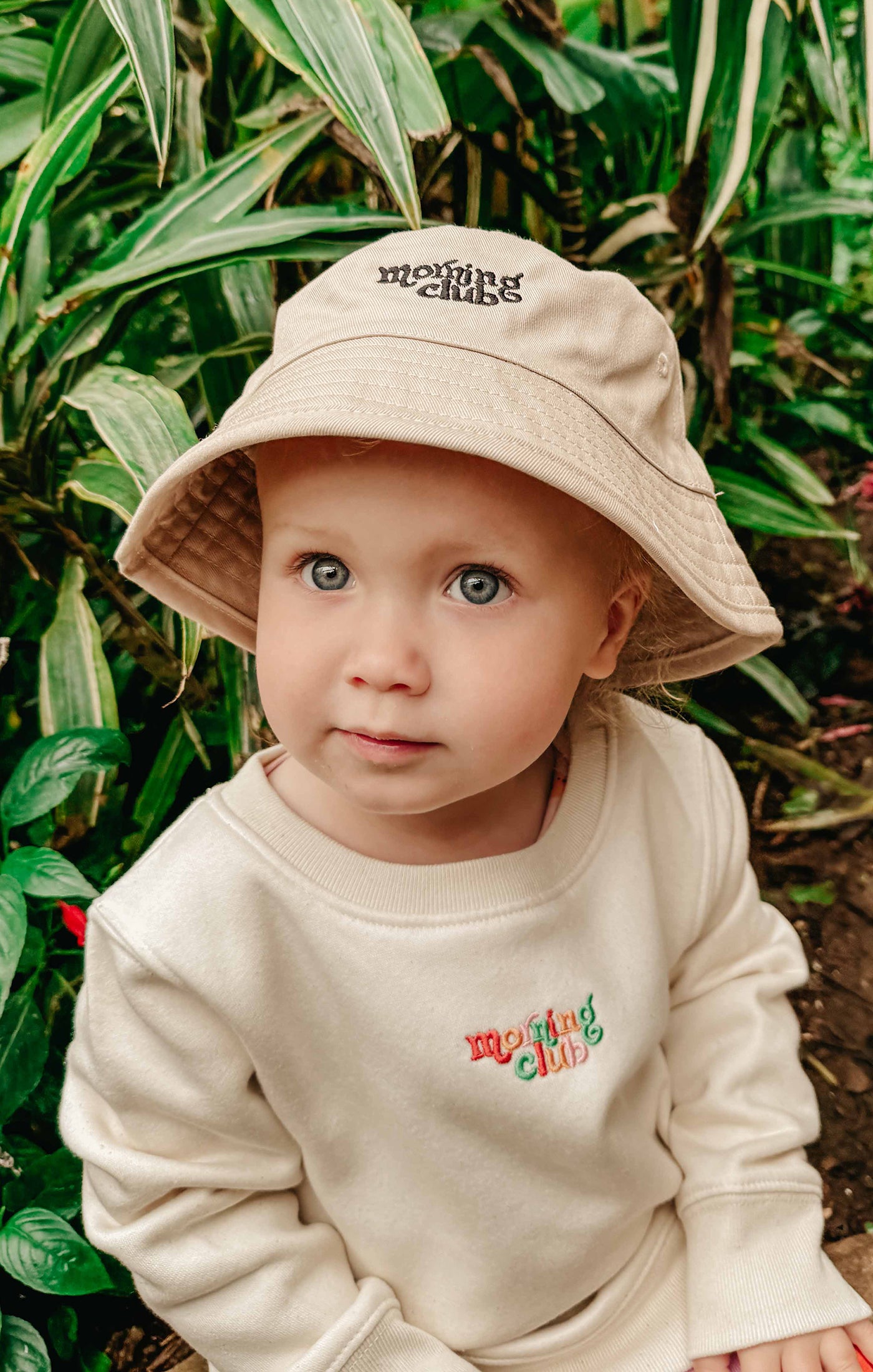 Essential Embroidered Childrens Bucket Hat