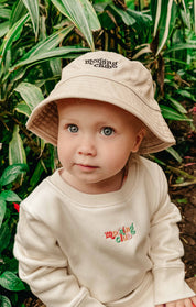 Essential Embroidered Childrens Bucket Hat