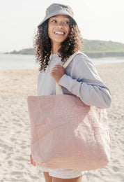 Essential Washed Jute Beach Bag