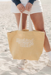 Essential Washed Jute Beach Bag