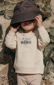 Into The Wilderness Organic Cotton Childrens Sweatshirt