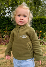 Essential Recycled Polyester Quarter Zip Childrens Fleece