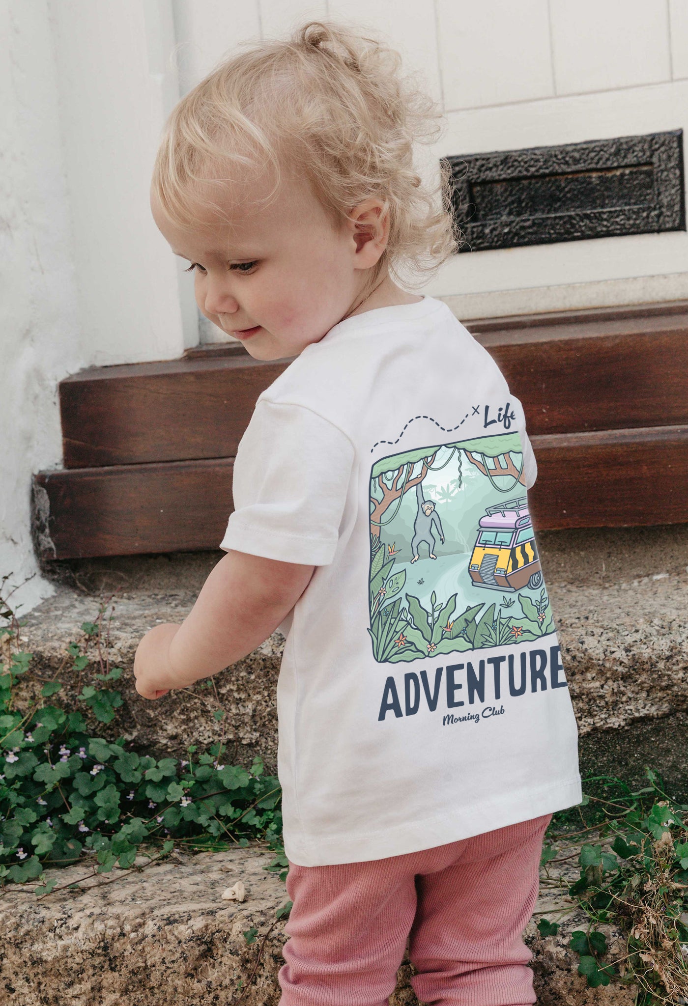 Life Is An Adventure Organic Cotton Childrens T-Shirt