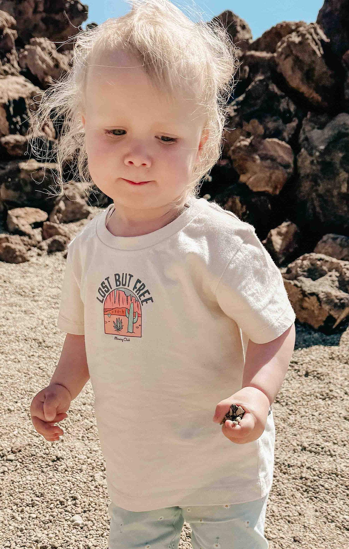 Lost But Free Organic Cotton Childrens T-Shirt