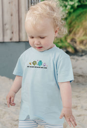 Monsters Embroidered Organic Cotton Childrens T-Shirt