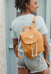 Essential Organic Cotton Canvas Mini Backpack