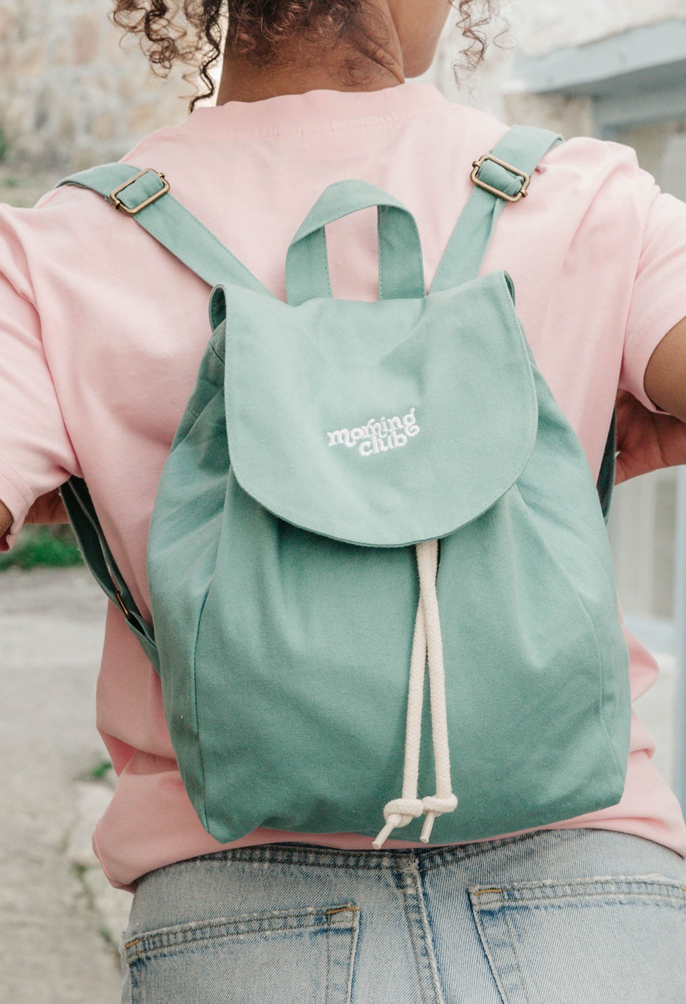 Essential Organic Cotton Canvas Mini Backpack