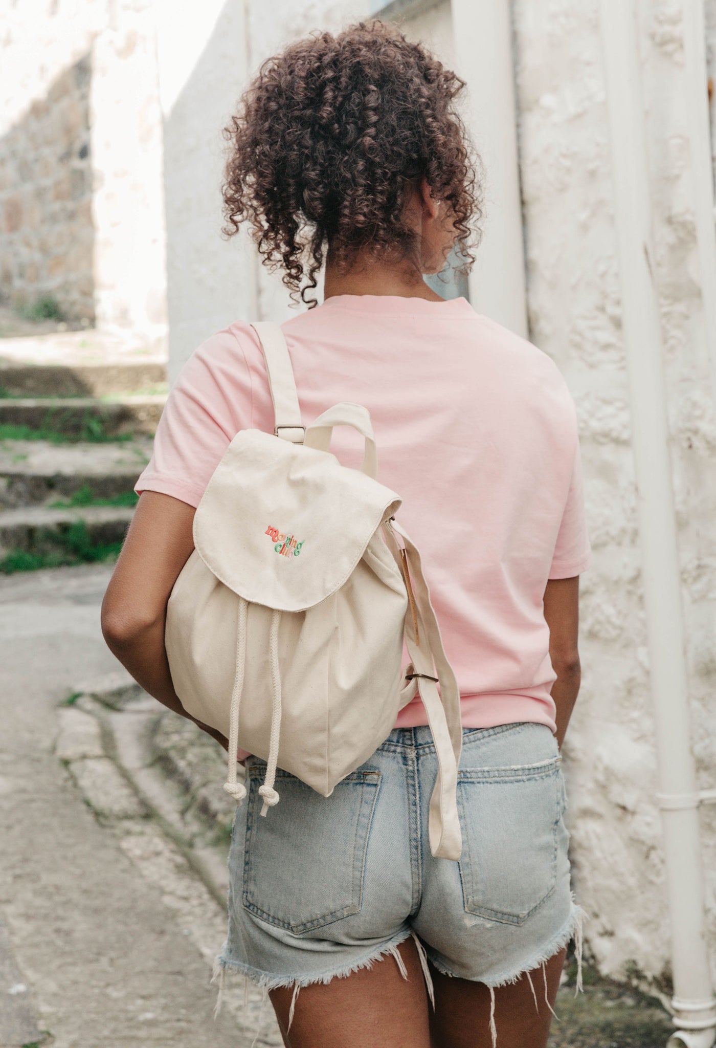 Essential Organic Cotton Canvas Mini Backpack