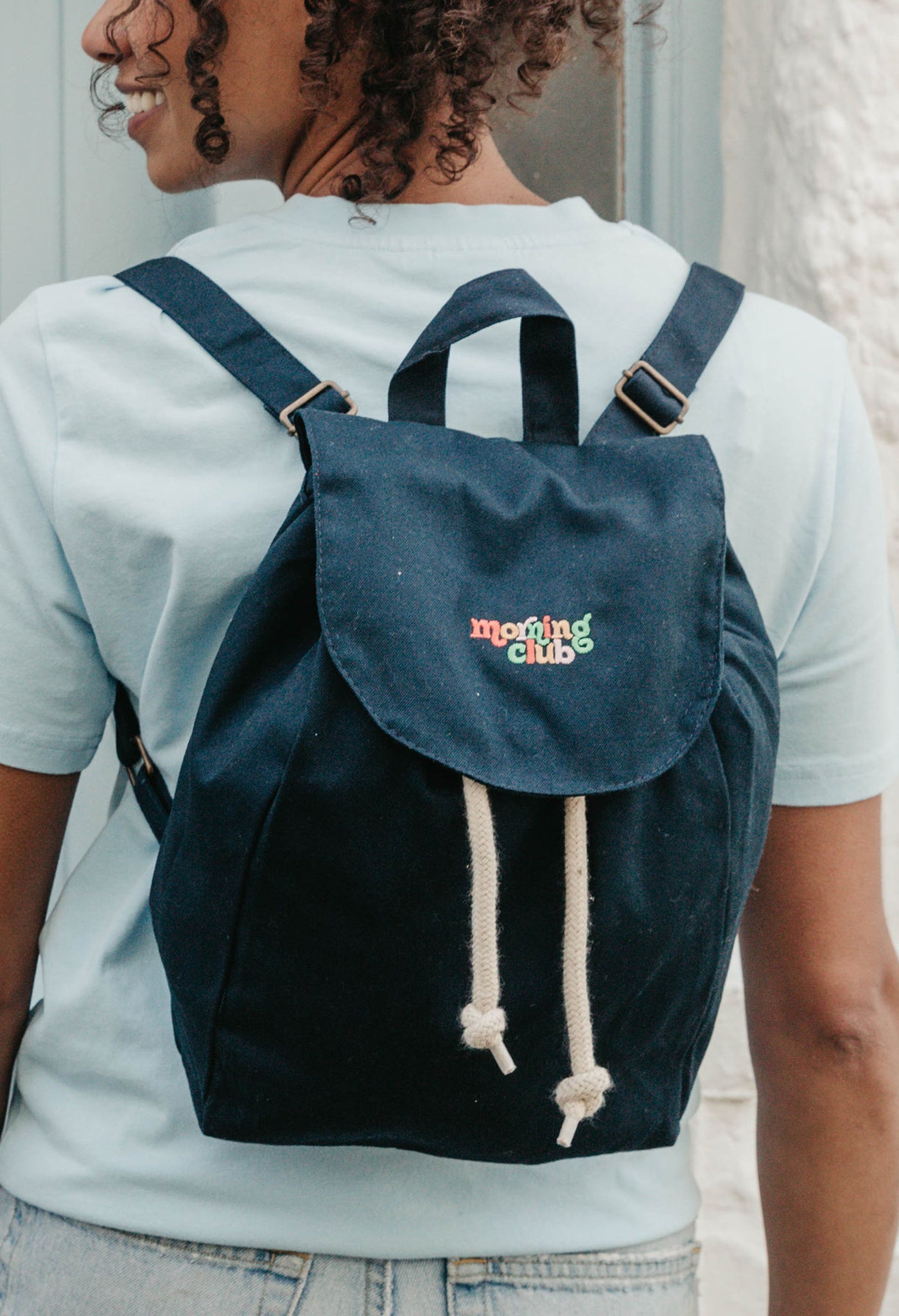 Essential Organic Cotton Canvas Mini Backpack