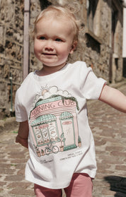 Morning Club Cafe Organic Cotton Childrens T-Shirt