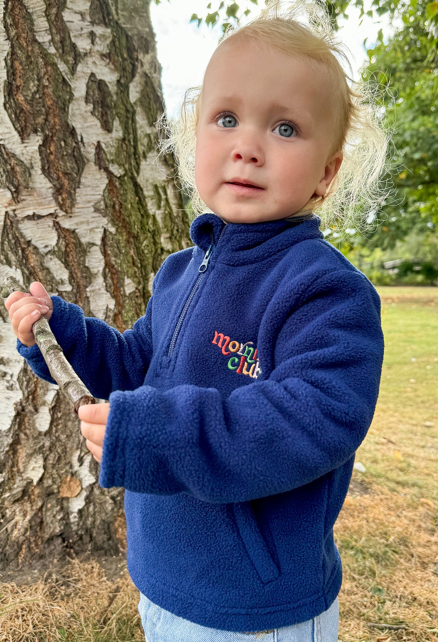 Essential Recycled Polyester Quarter Zip Childrens Fleece