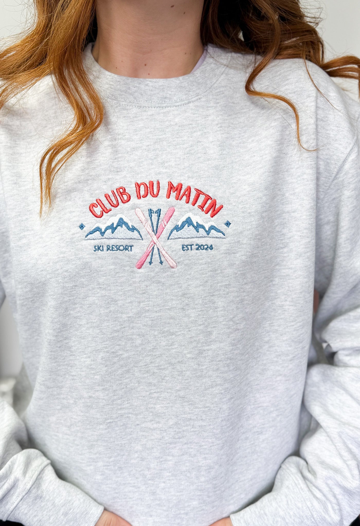 Ski Resort Organic Cotton Sweatshirt