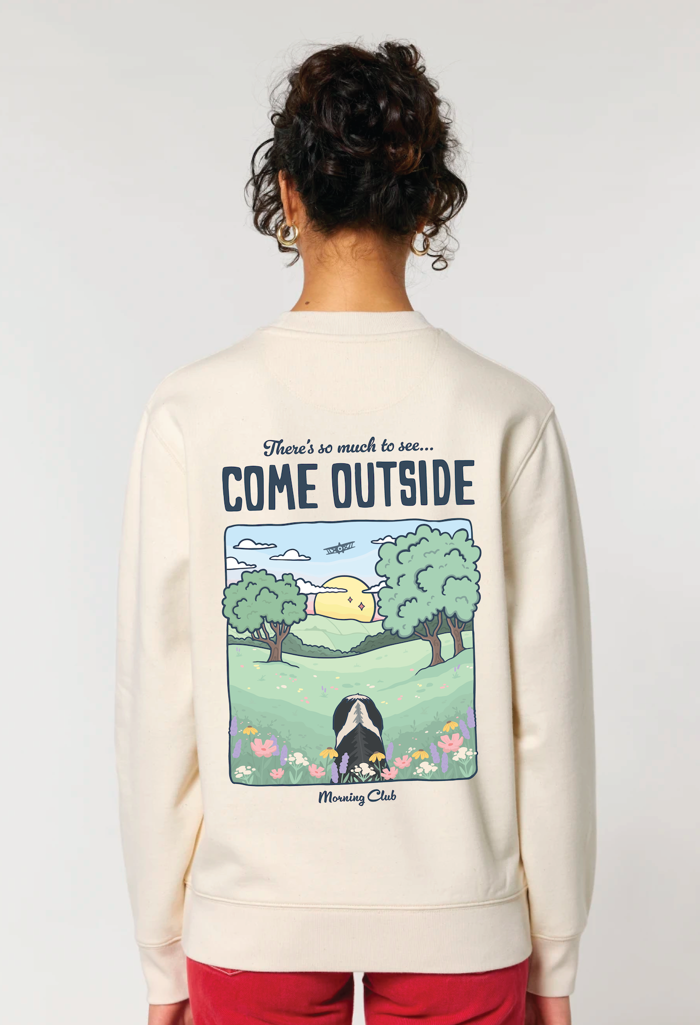 Come Outside Organic Cotton Sweatshirt