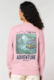 Life Is An Adventure Organic Cotton Sweatshirt