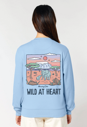 Wild At Heart Organic Cotton Sweatshirt