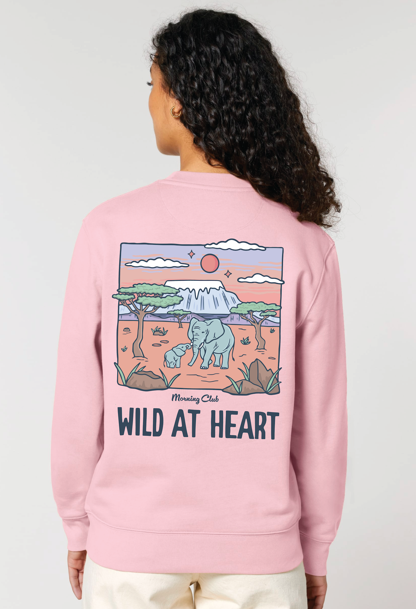 Wild At Heart Organic Cotton Sweatshirt