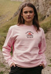 Wild Mushrooms Embroidered Organic Cotton Sweatshirt